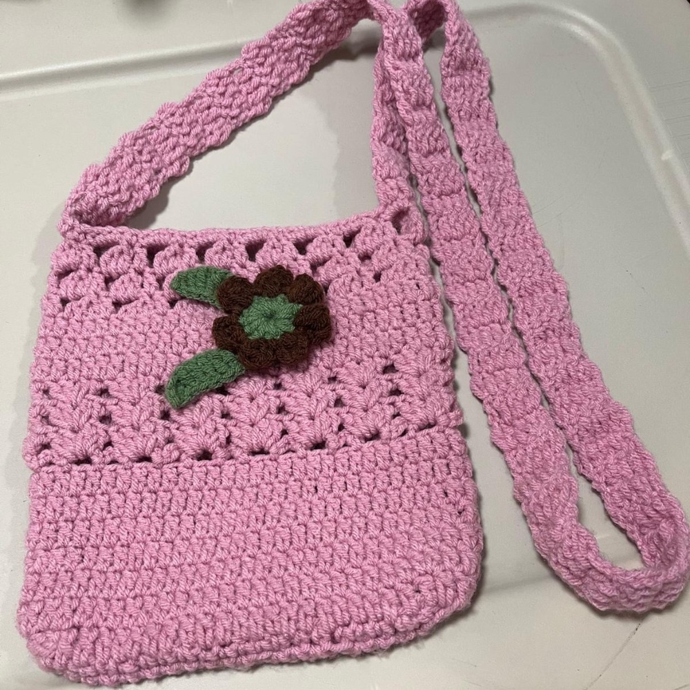 Handmade Crochet purse (New)